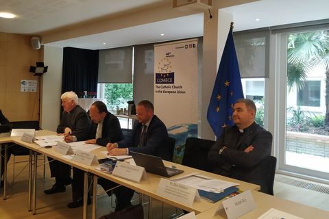 UGCC representative takes part in the meeting of the COMECE Commission on EU External Relations