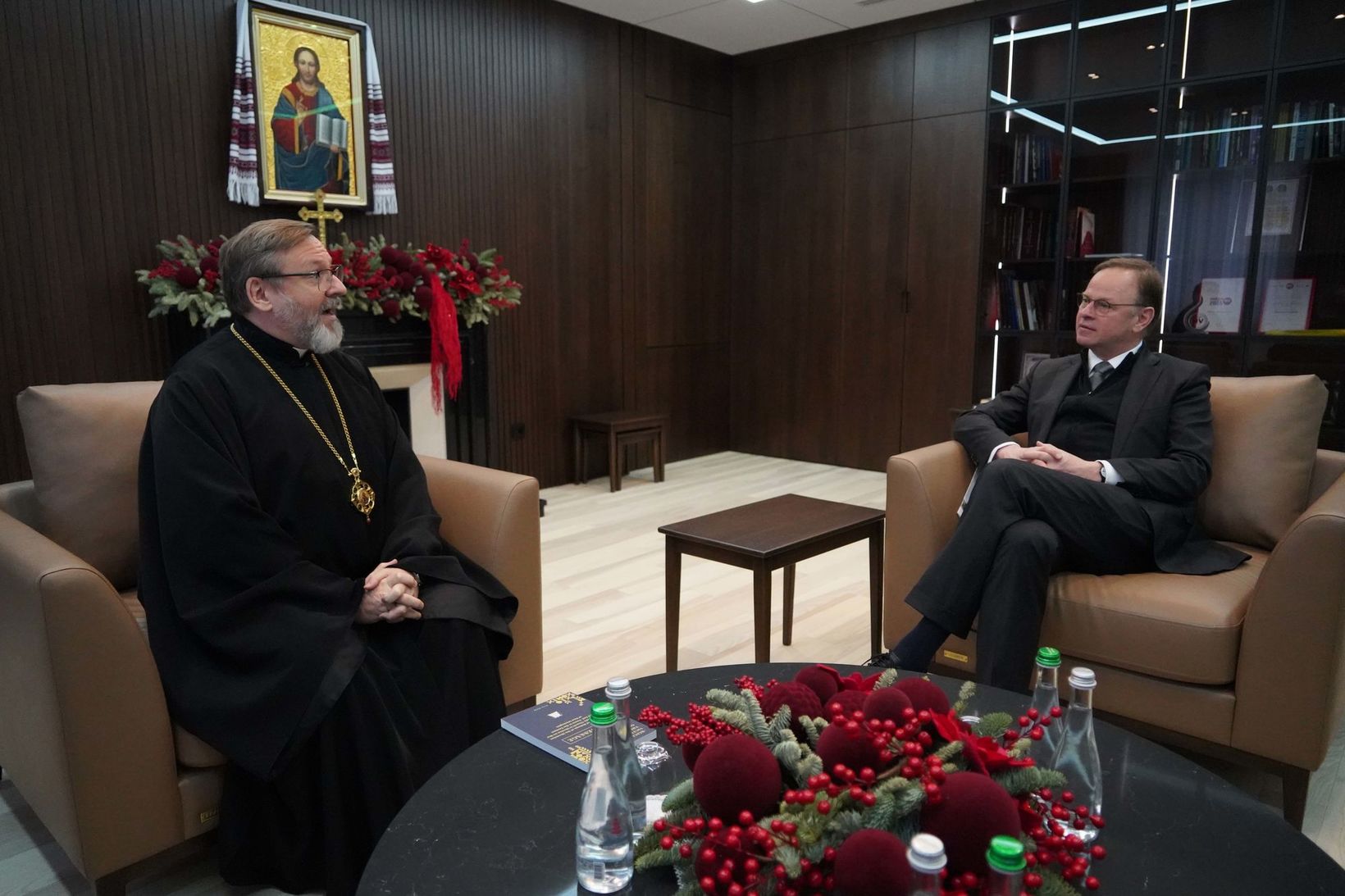 Блаженніший Святослав на&nbsp;зустрічі з&nbsp;Послом Нідерландів: &laquo;Дякую за&nbsp;порятунок мого брата і&nbsp;солідарність з&nbsp;Україною&raquo;