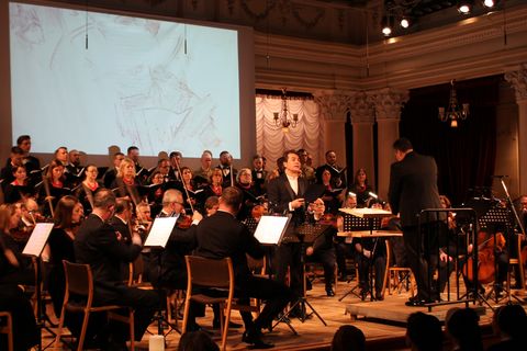 «Великого бажайте!»: У Національній філармонії відзначили ювілеї митрополита Андрея Шептицького та патріарха Йосифа Сліпого