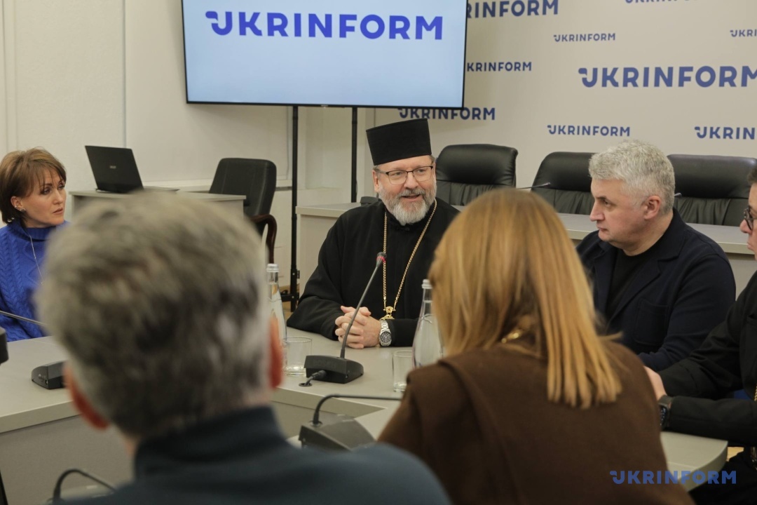 &laquo;Я&nbsp;не&nbsp;вірю, що&nbsp;може бути правда, яка зашкодить&raquo;,&nbsp;&mdash; Глава УГКЦ на&nbsp;зустрічі з&nbsp;журналістами &laquo;Укрінформу&raquo;