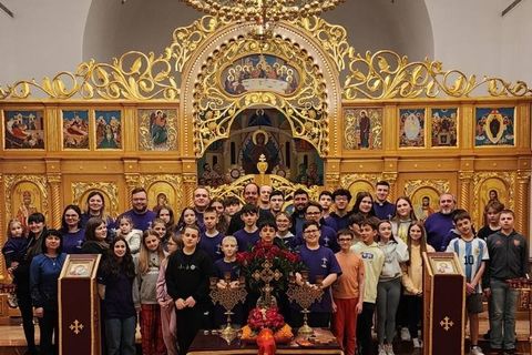Ukrainian Catholic Eparchy of St. Josaphat in Parma (USA) Held an Annual Lenten Youth Lock-In Retreat