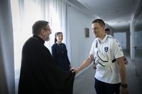 Блаженніший Святослав зустрівся з гравцями ампфутбольного клубу «Покрова»