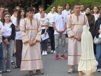 &laquo;Не&nbsp;зупиняйтеся у&nbsp;пошуках правди!&raquo;: Владика Богдан Дзюрах зустрівся з&nbsp;українською молоддю у&nbsp;Дрездені