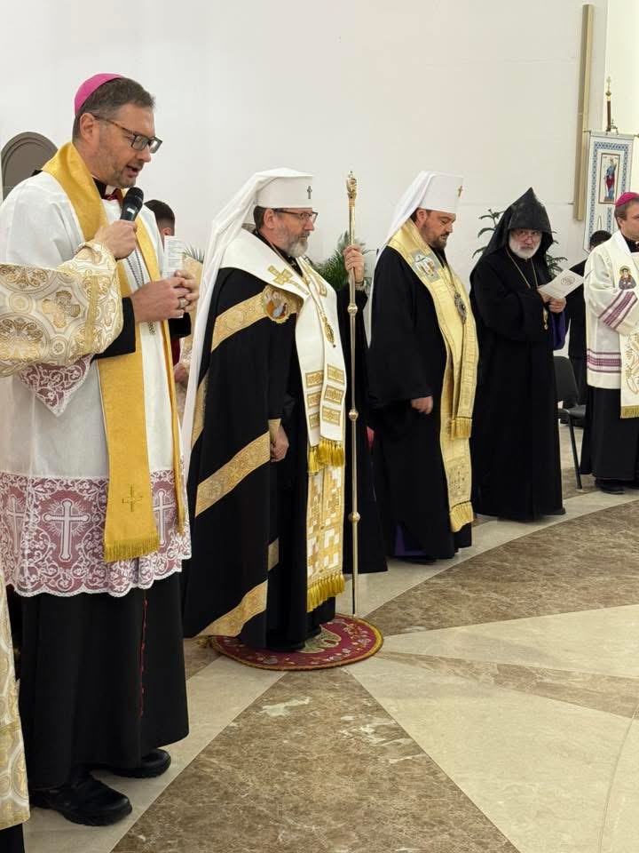 У Патріаршому соборі в&nbsp;Києві відбувся міжконфесійний Молебень за&nbsp;єдність християн