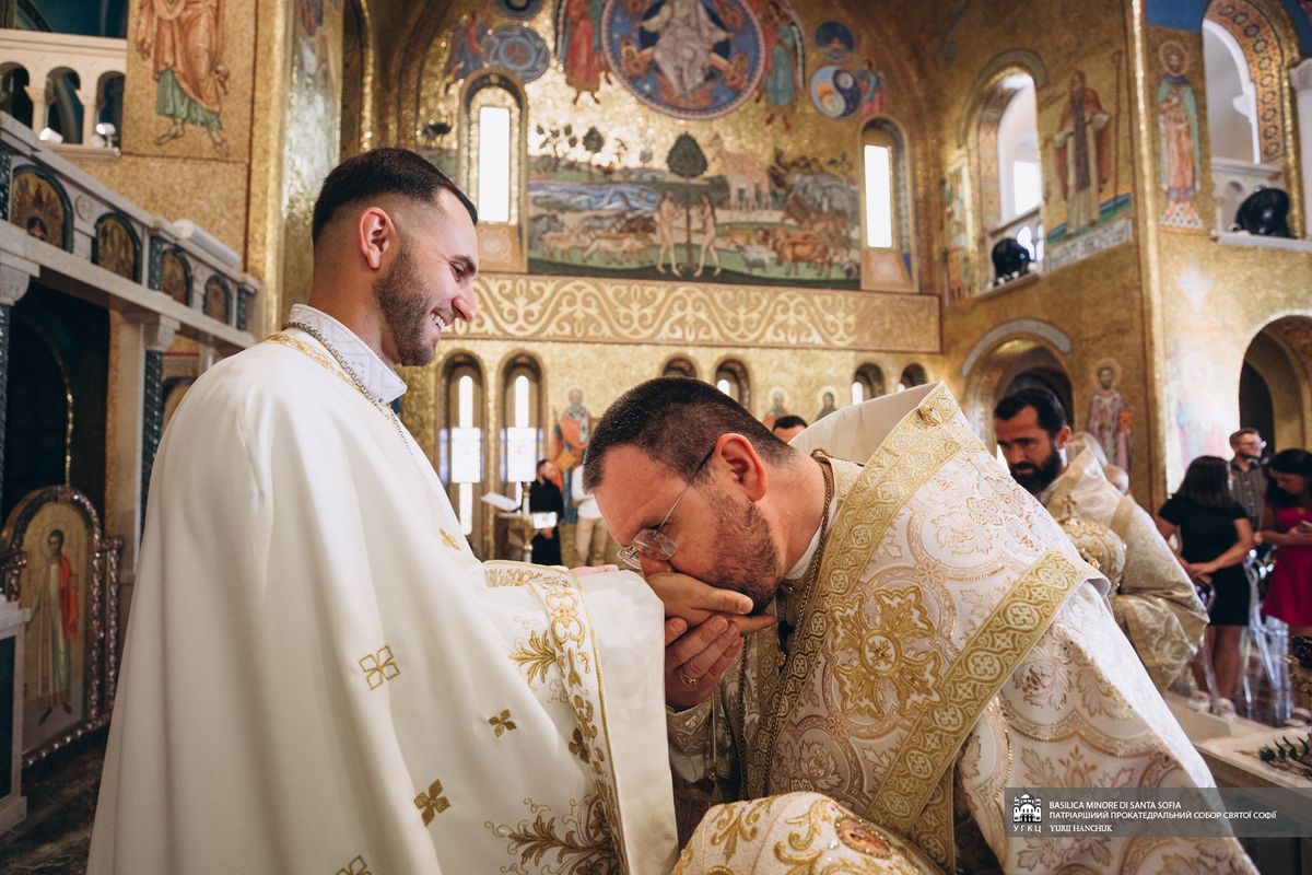 A Native of Donetsk Becomes a Priest at St. Sophia in Rome