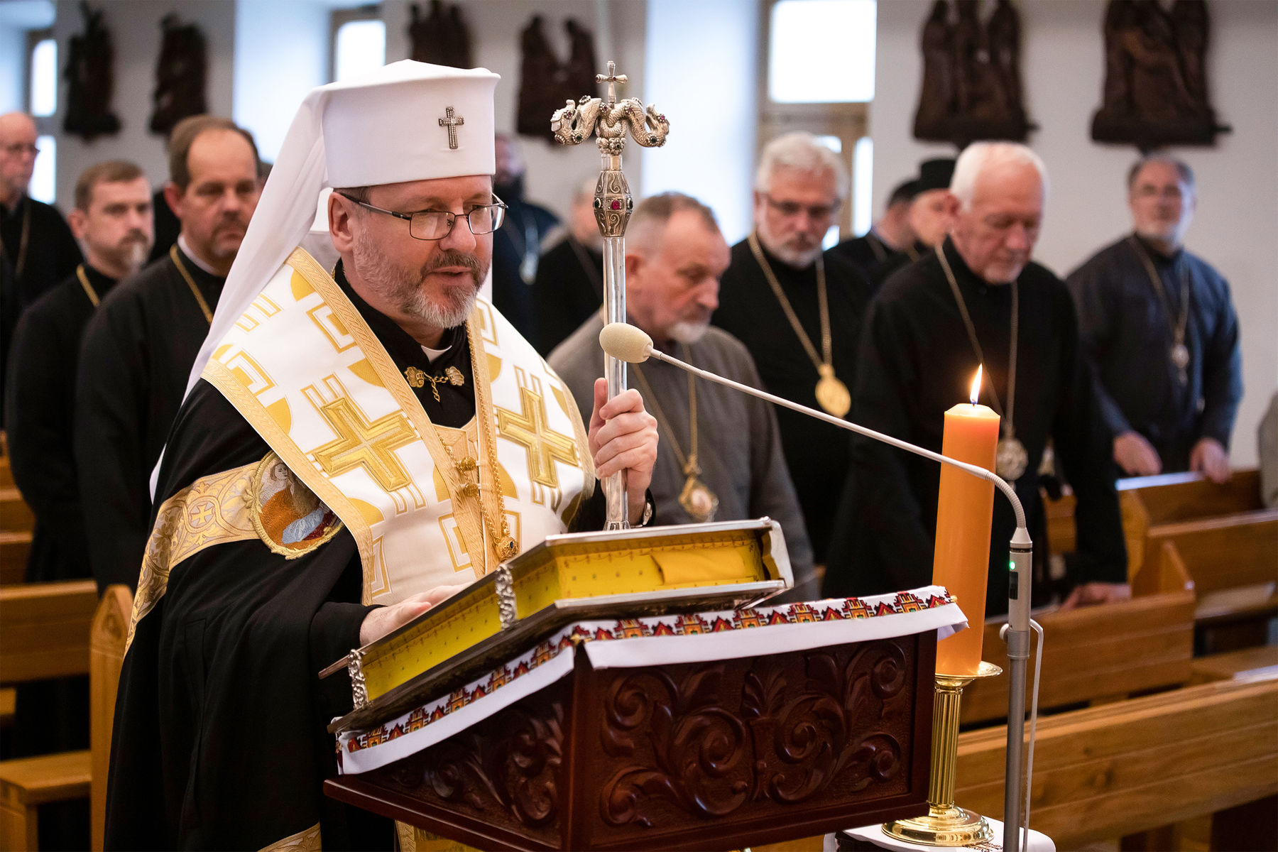 Блаженніший Святослав закликав вірних помолитися за плідну роботу Синоду Єпископів УГКЦ у Римі