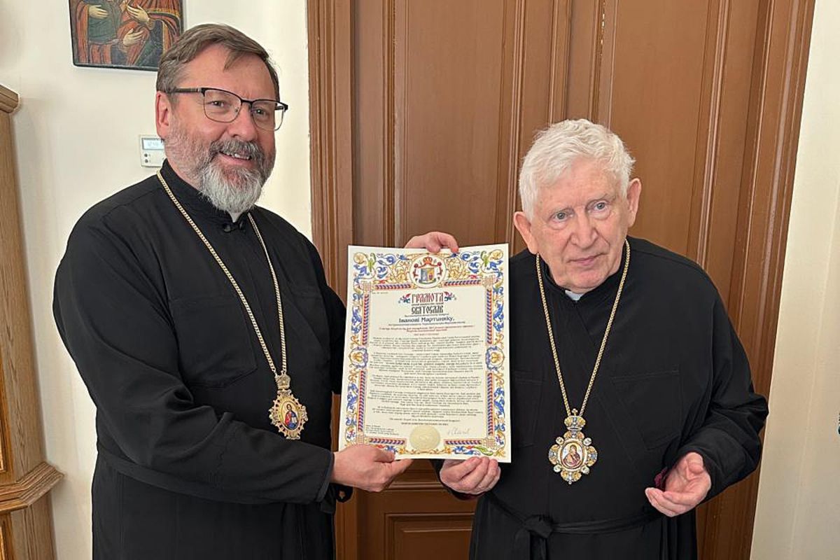 “Our Church Needs Your Prayers”: UGCC Head Congratulates Metropolitan Emeritus Ivan Martyniak on Triple Anniversary