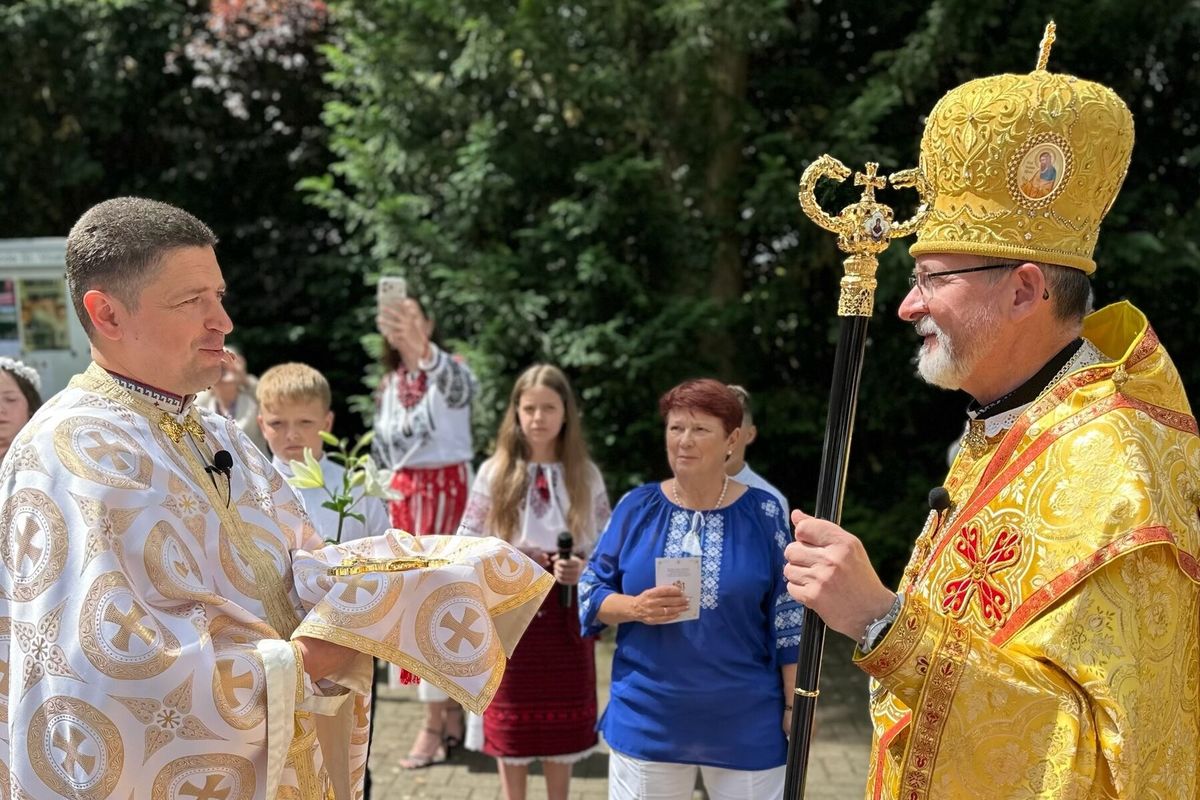 Владика Богдан Дзюрах здійснив архипастирський візит до української громади Любека