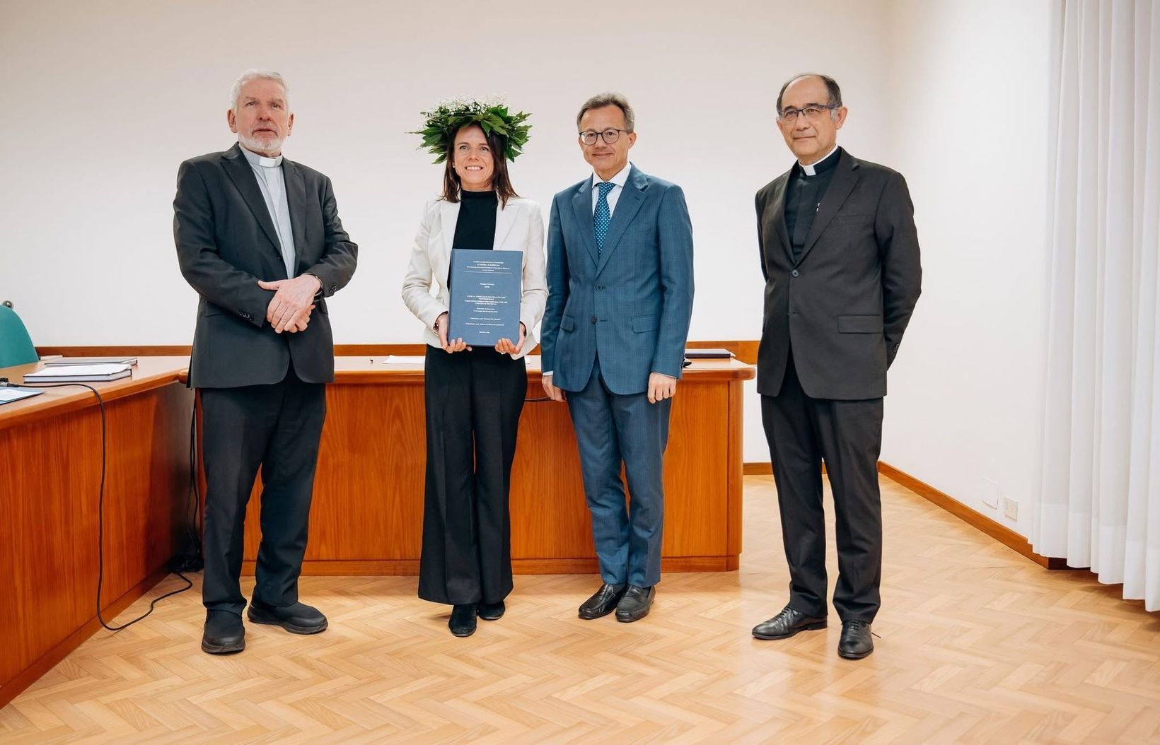 Випускниця УКУ Наталя Цюпка захистила докторат у&nbsp;Папській академії Святого Альфонса в&nbsp;Римі