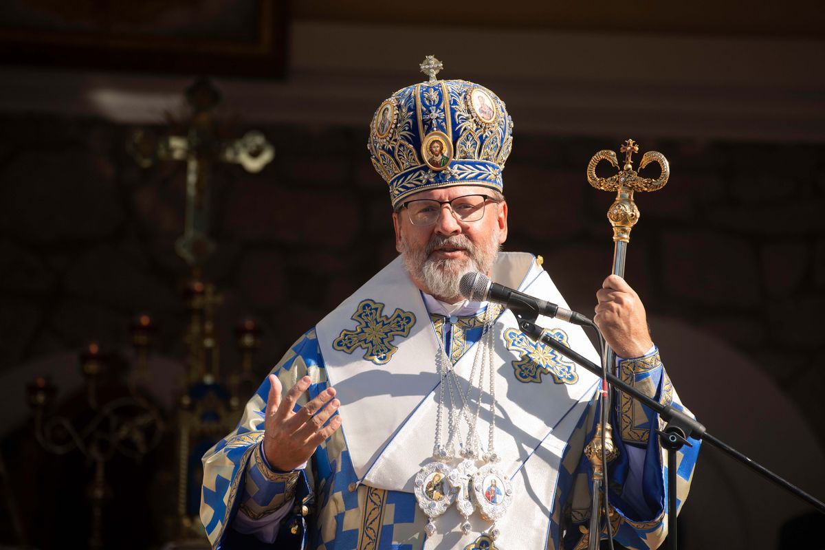 Проповідь Блаженнішого Святослава у свято Успіння Пресвятої Богородиці в Уневі