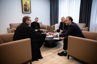 Глава УГКЦ та Посол Чехії обговорили підтримку українських біженців і роль Церкви під час війни Глава УГКЦ та Посол Чехії обговорили підтримку українських біженців і роль Церкви під час війни