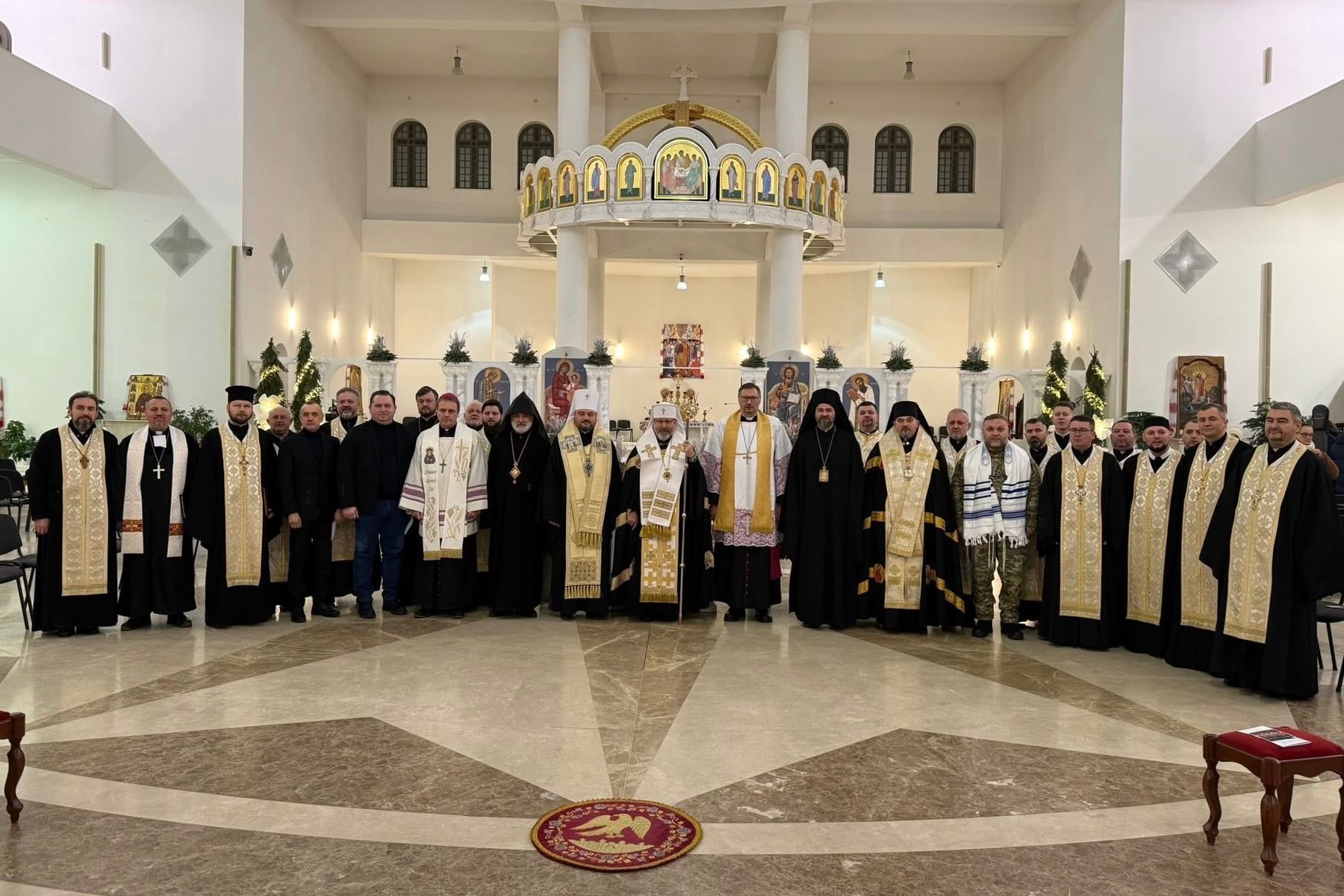 У Патріаршому соборі в&nbsp;Києві відбувся міжконфесійний Молебень за&nbsp;єдність християн