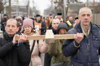 У Бучі відбулася Хресна дорога в пам’ять про невинно вбитих жертв війни