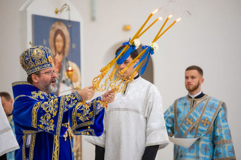 Блаженніший Святослав на Різдво Пресвятої Богородиці: «Сьогодні свято народження нашої надії в умовах війни»