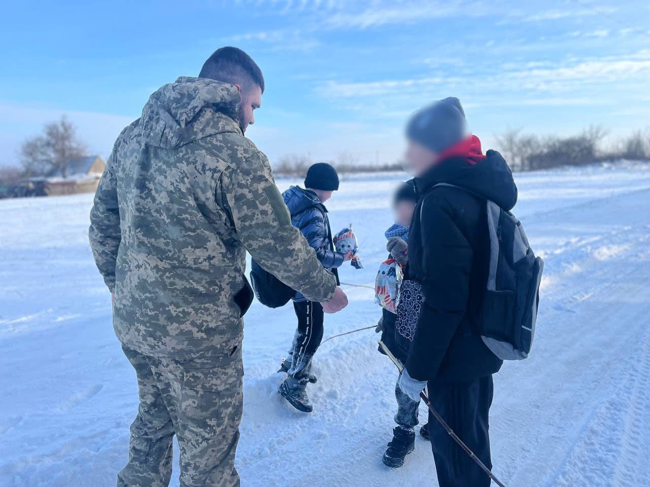 Семінаристи з&nbsp;Івано-Франківська відвідали військових і&nbsp;мешканців Запорізької області