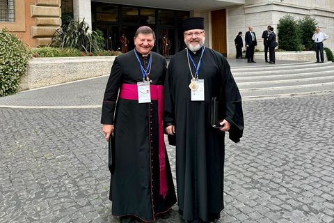 Блаженніший Святослав бере участь у зустрічі з Папою Левом XIV, приуроченій до 10-річчя «Amoris laetitia»