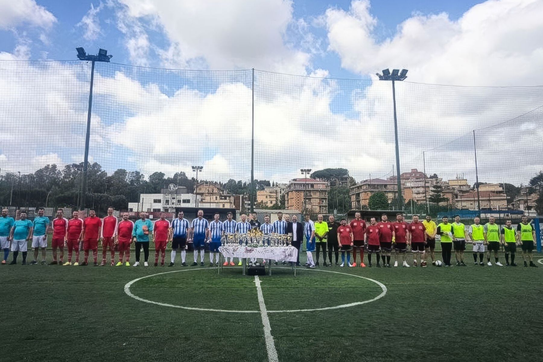 Відбувся перший футбольний турнір душпастирів Апостольського екзархату в Італії