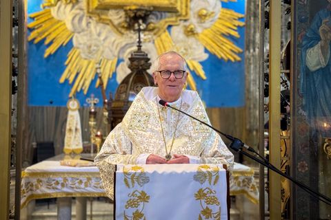 Владика Діонісій Ляхович попрощався зі священниками Апостольського екзархату в Італії