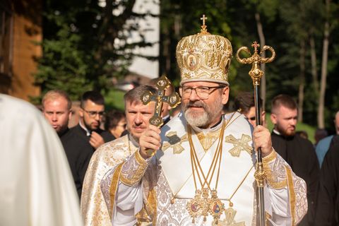 “Today, the Lord God Invites Us to Shine His Light of Hope on the World,” Says Head of the UGCC in Zarvanytsia