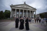 Єпископи УГКЦ переглянули в Тернополі театральну містерію про патріарха Йосифа Сліпого Єпископи УГКЦ переглянули в Тернополі театральну містерію про патріарха Йосифа Сліпого