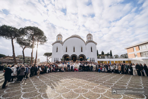 Відбулася проща українців в Італії до собору Святої Софії в Римі