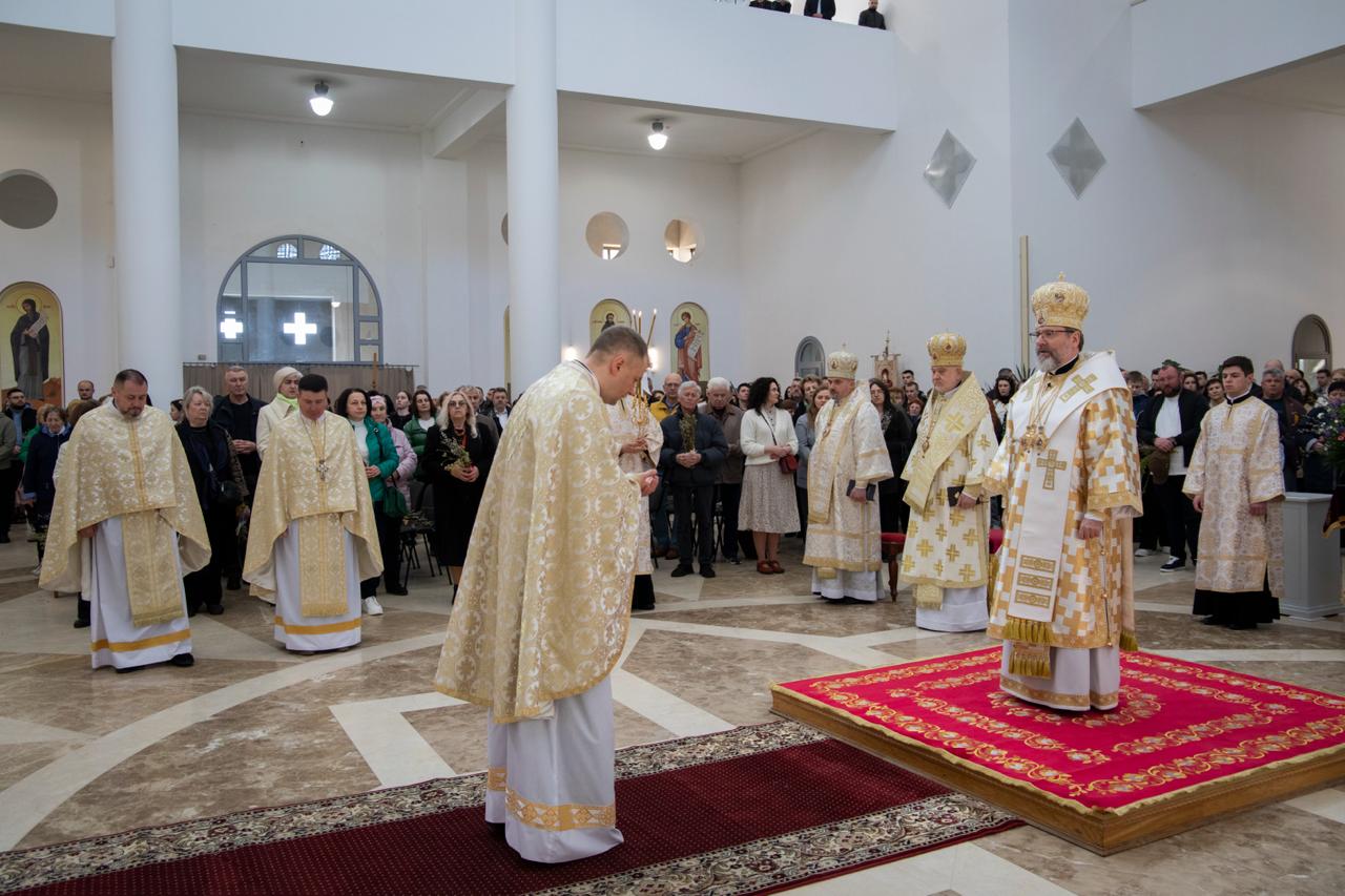 &laquo;Немає іншого Спасителя, як&nbsp;тільки Ісус Христос. У&nbsp;ньому&nbsp;&mdash; твоє життя і&nbsp;Воскресіння&raquo;,&nbsp;&mdash; Глава УГКЦ у&nbsp;Вербну неділю