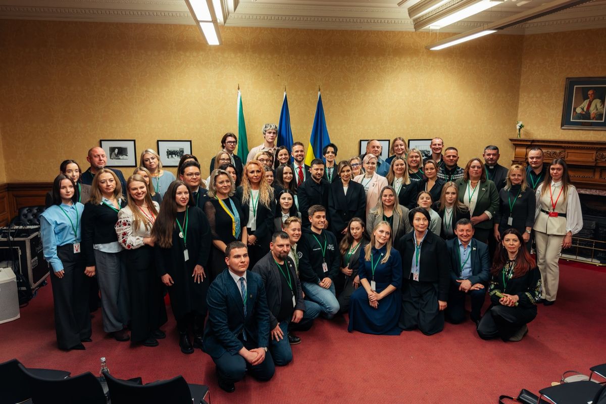 Representatives of the Ukrainian Greek Catholic Church in Ireland Participate in Meeting of the President of Ukraine with the Ukrainian Community