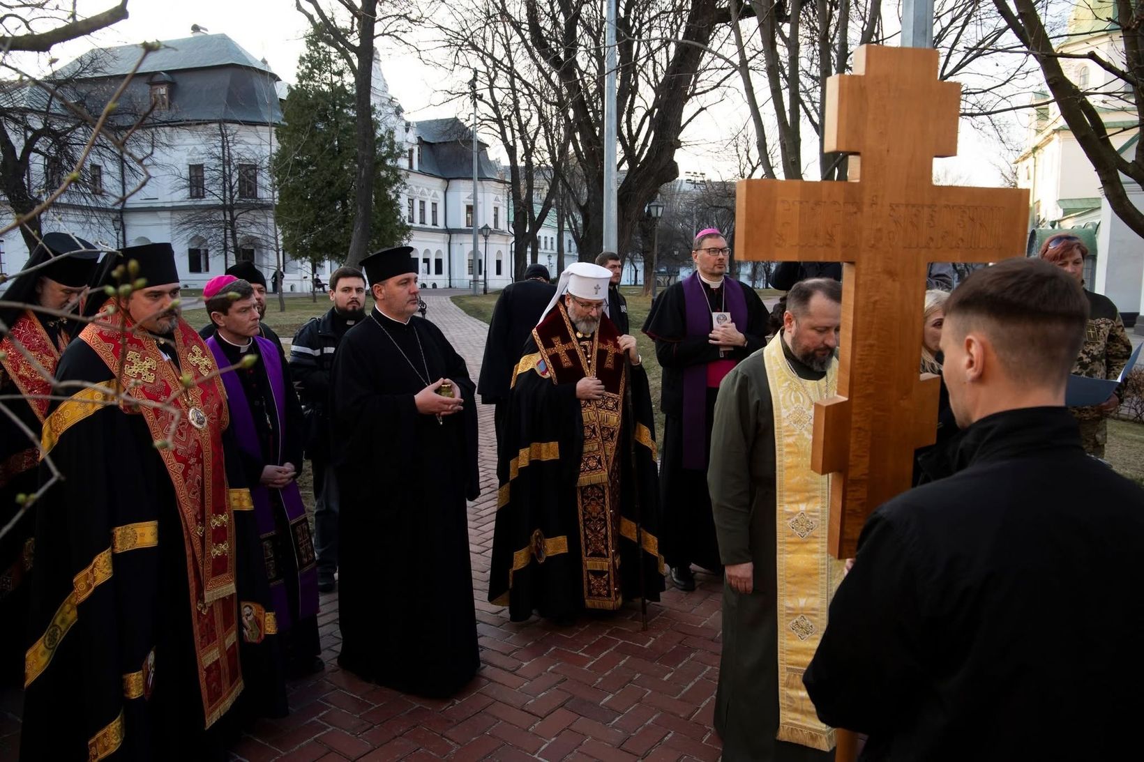 &laquo;У&nbsp;безсиллі беззахисного ми&nbsp;бачимо надію на&nbsp;Воскресіння і&nbsp;силу України&raquo;&nbsp;&mdash; Глава УГКЦ на&nbsp;Хресній дорозі у&nbsp;Софії Київській
