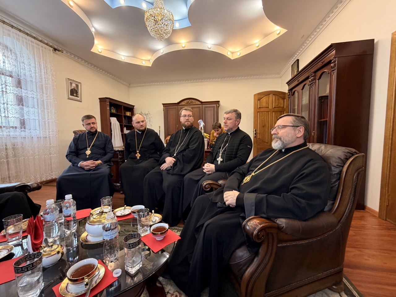 Блаженніший Святослав зустрівся з&nbsp;митрополитом ПЦУ Іоаном у&nbsp;Черкасах