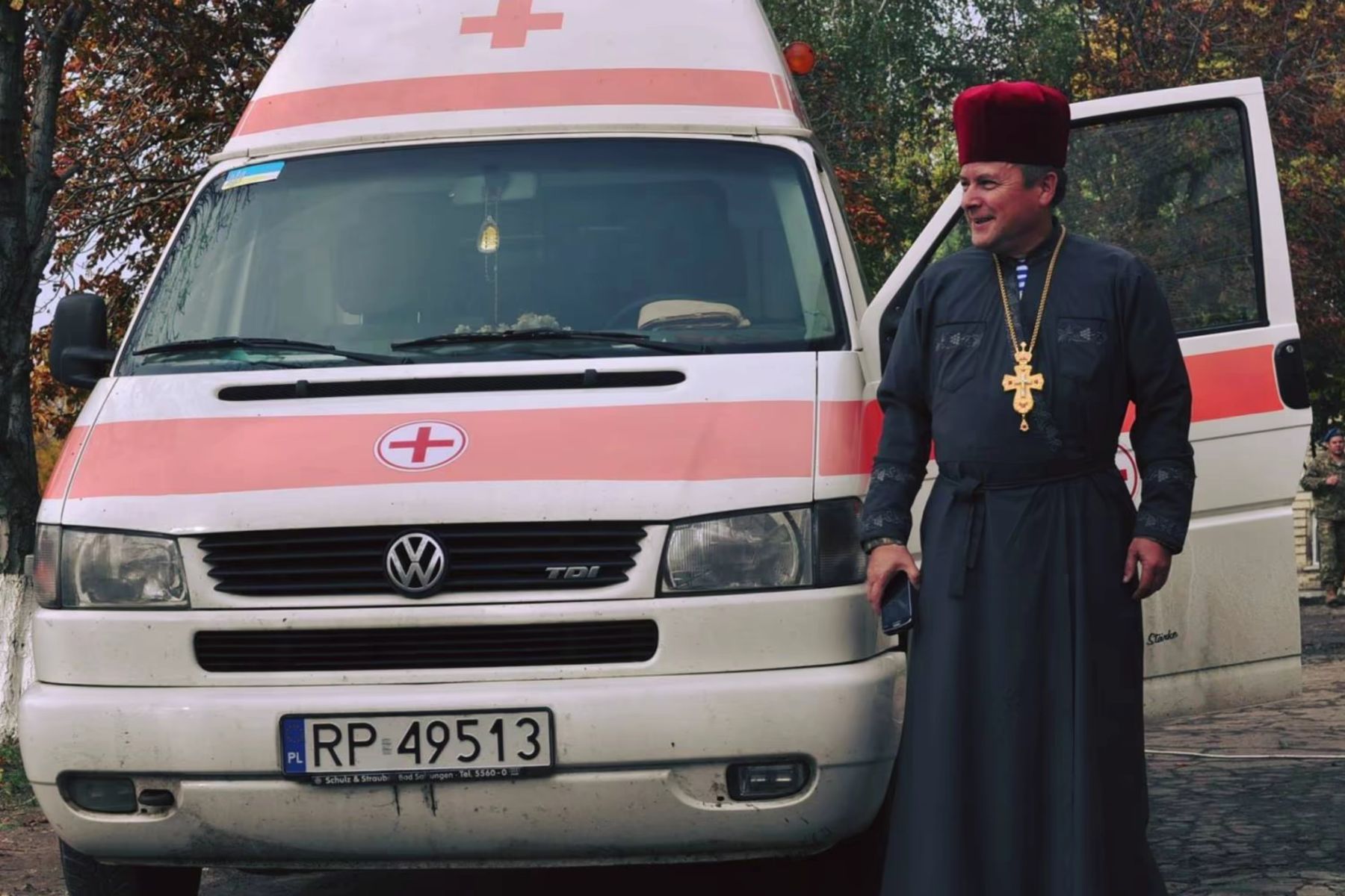 «Десь є святі землі на земному шарику. Для українців то є Донбас», — священник УГКЦ з Краматорська Василь Іванюк