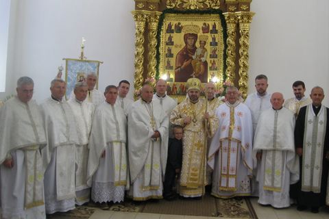 У Самбірсько-Дрогобицькій єпархії відбулася проща до Рудківської ікони Божої Матері