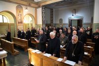 Владики Синоду Єпископів УГКЦ помолилися до Святого Духа та склали синодальну присягу