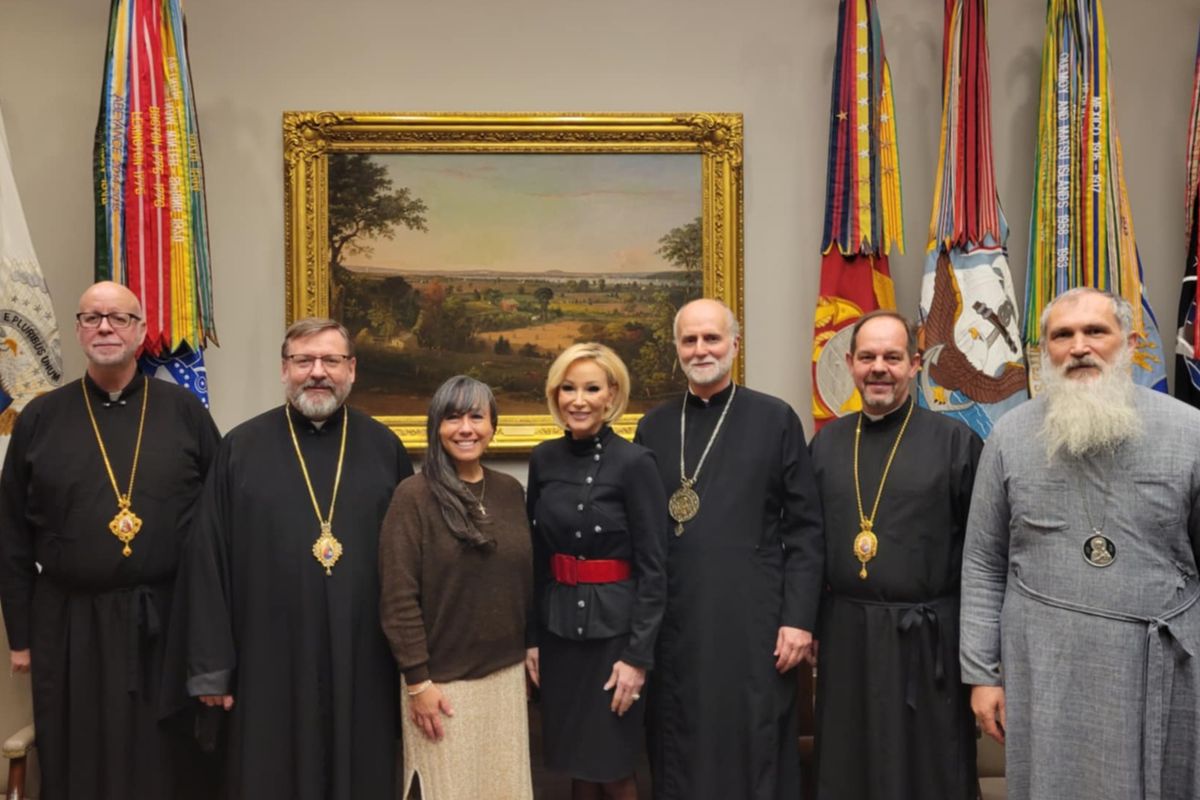 Head of UGCC Meets with Head of Trump Administration’s Faith Office on Persecution of Christians in Occupied Territories