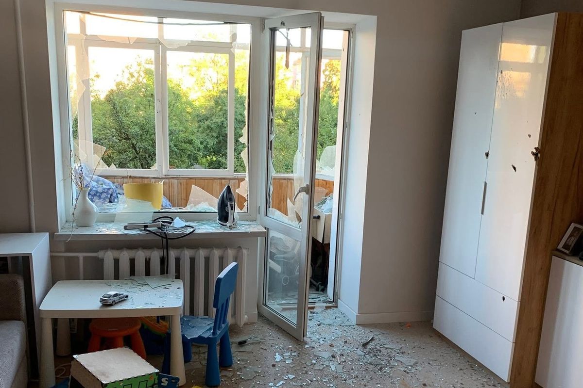 Apartment of Ukrainian Greek Catholic Priest Damaged During Night Attack on Vyshhorod