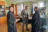 Глава УГКЦ в посольстві України в Німеччині: «Робимо спільну справу для захисту нашого народу»