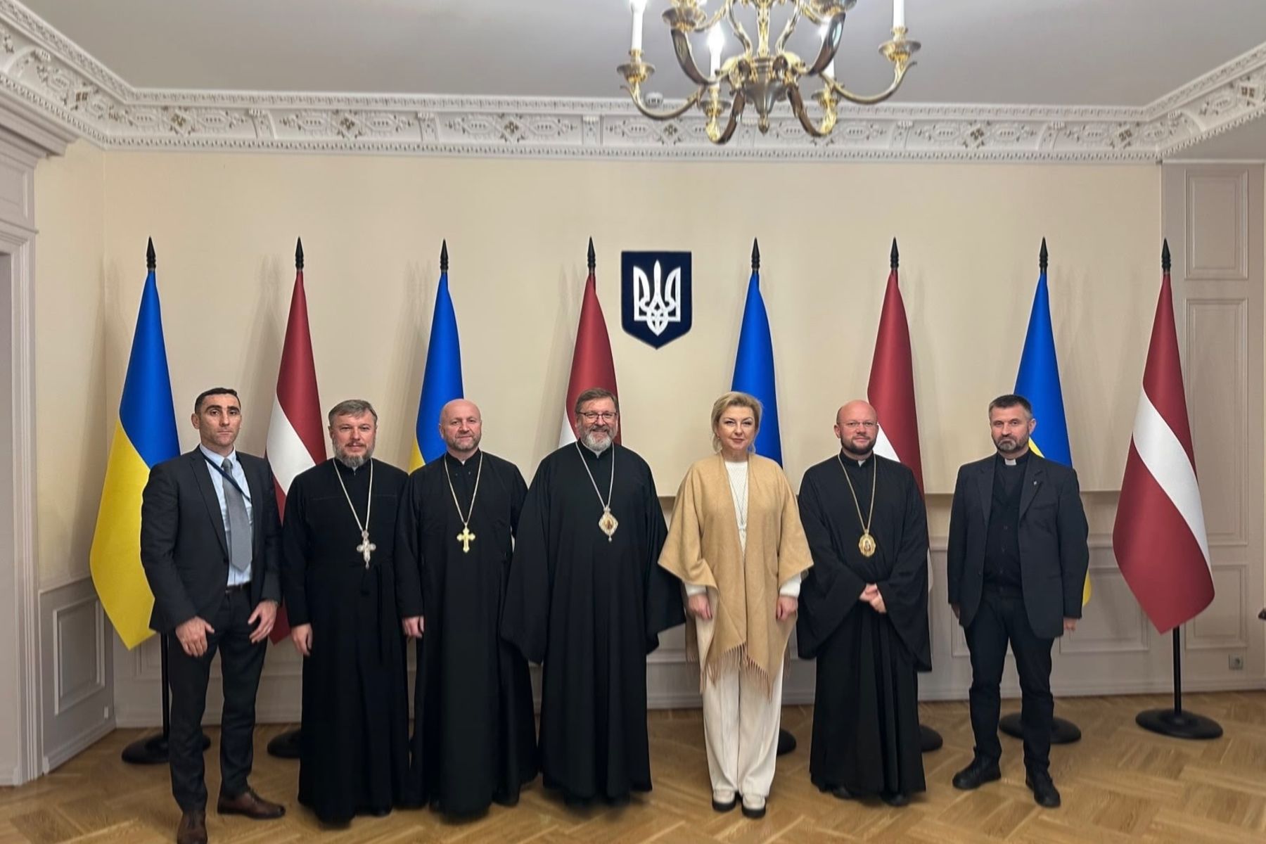 Глава УГКЦ відвідав посольство України в&nbsp;Латвії