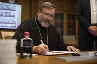 У Зарваниці відбулося погашення спеціальної поштової марки до 160-річниці Дня народження Андрея Шептицького