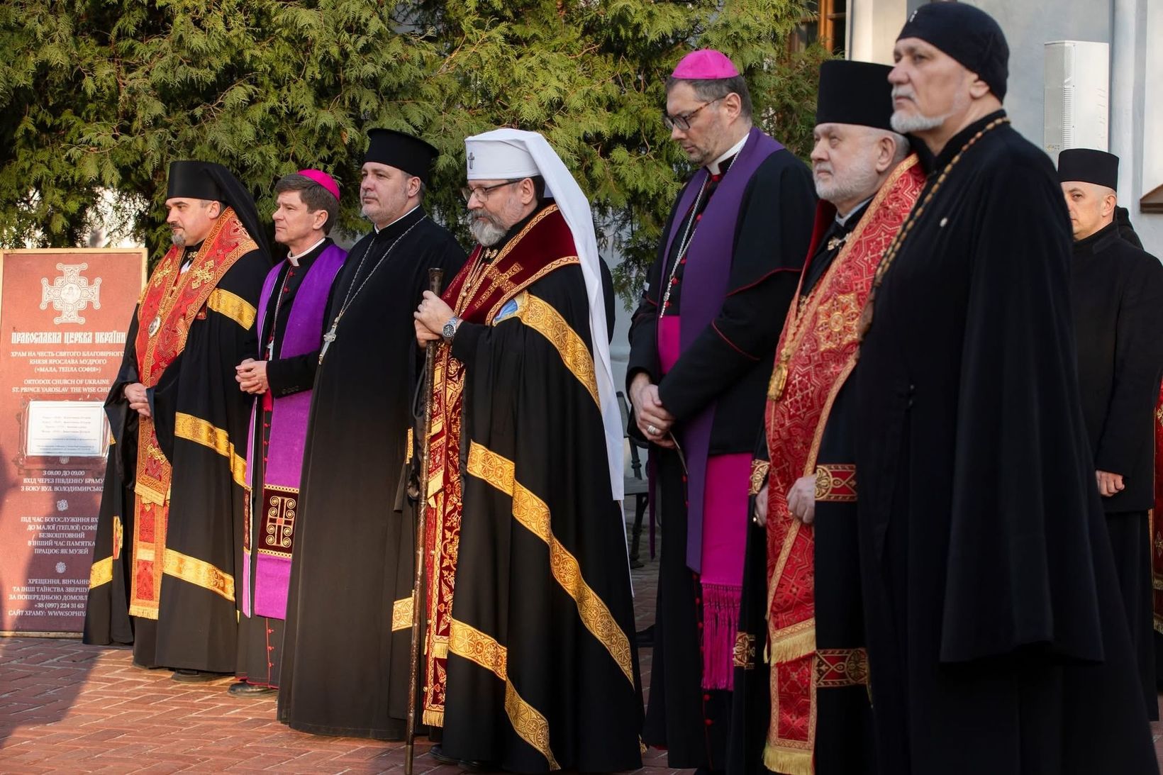 &laquo;У&nbsp;безсиллі беззахисного ми&nbsp;бачимо надію на&nbsp;Воскресіння і&nbsp;силу України&raquo;&nbsp;&mdash; Глава УГКЦ на&nbsp;Хресній дорозі у&nbsp;Софії Київській