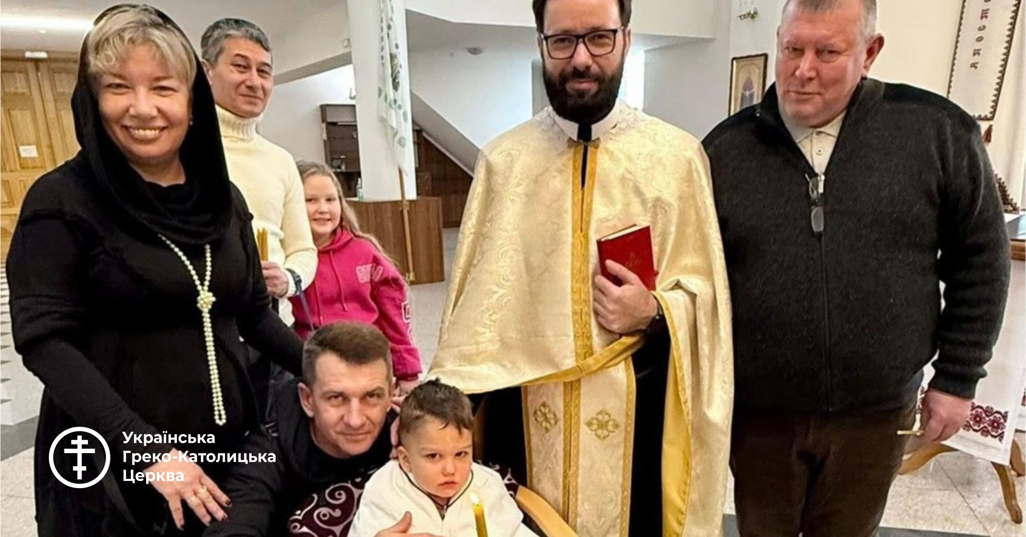 Child Baptized in Frontline Kherson on the Eve of Epiphany