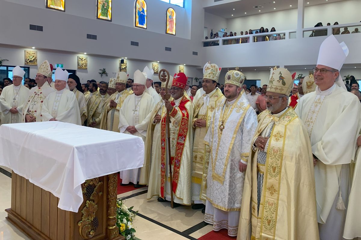 Consecration of Melbourne’s Syro-Malabar Cathedral unites Eastern Catholic Churches of Australia in prayer