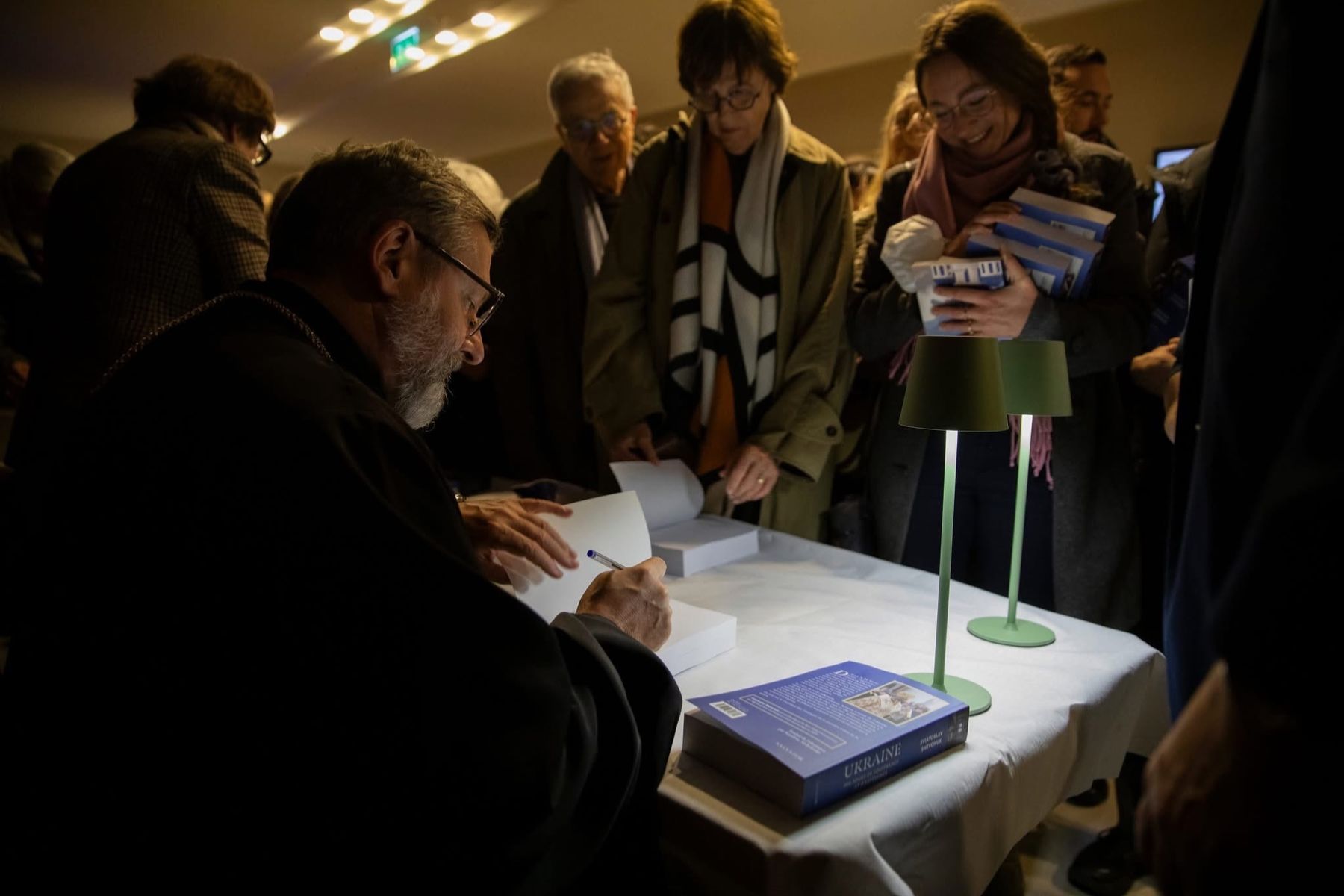 У Парижі презентували французьке видання щоденних звернень Блаженнішого Святослава 