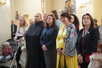 В Афінах у свято Покрова освятили другий ярус іконостасу