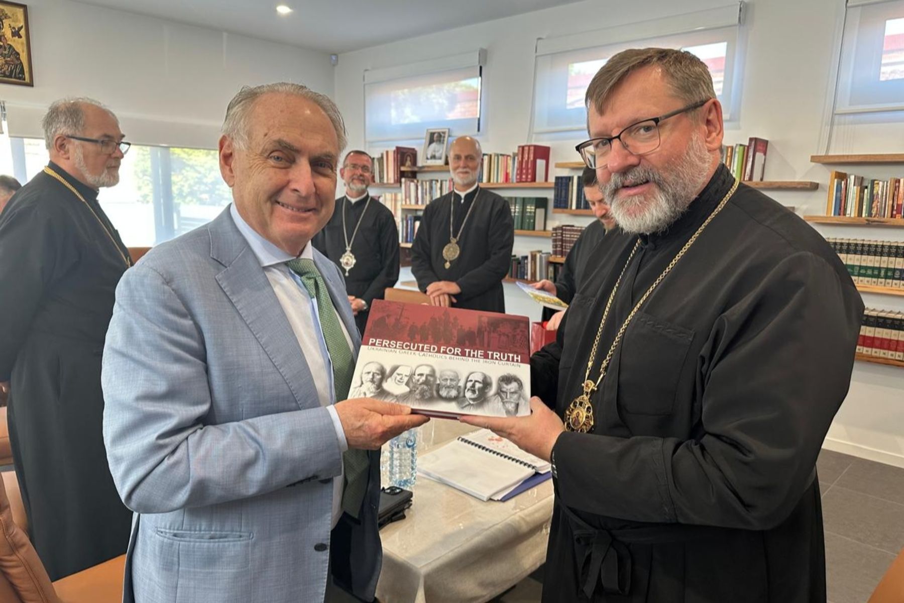 Єпископи УГКЦ обговорили з&nbsp;міністром торгівлі та&nbsp;туризму Австралії гуманітарні виклики України