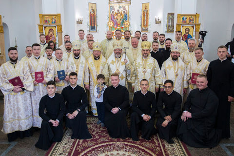  “Let us pray that our Church will never lack spiritual fathers”: Head of the UGCC at the Kyiv Three Saints Theological Seminary