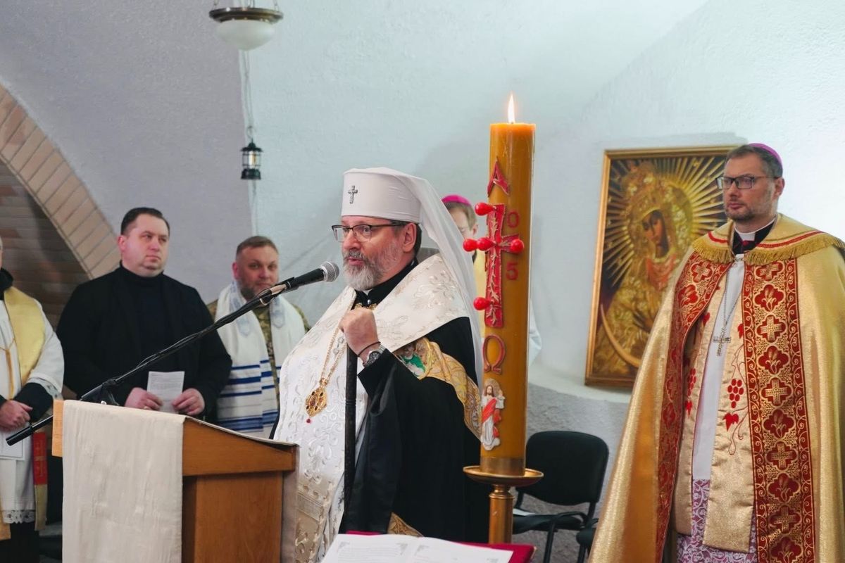 “Unity among Christians is the work of the Holy Spirit,” says Head of the Ukrainian Greek Catholic Church at St. Nicholas Church in Kyiv