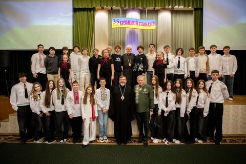 Блаженніший Святослав у Козацькому ліцеї Києва: «Справжня свобода — це здатність робити правильний вибір на користь добра»