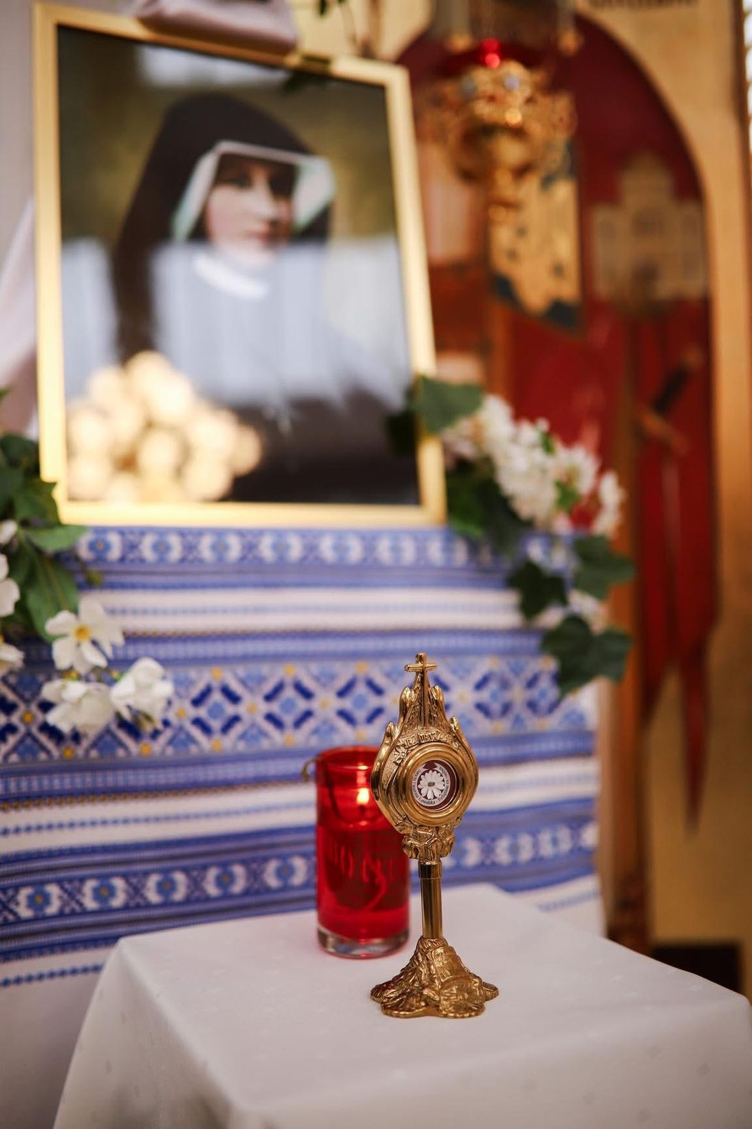 У монастирі святого Василія Великого в Києві встановили мощі святої Фаустини