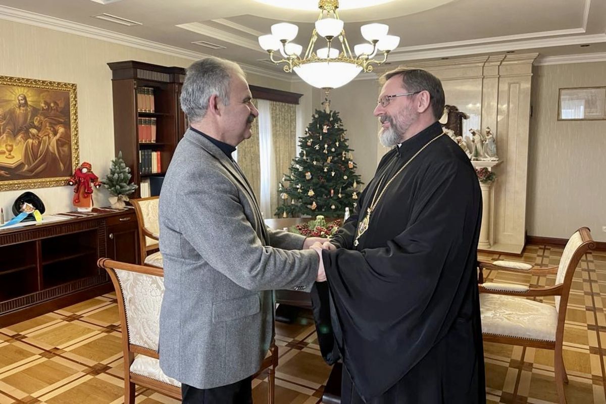  His Beatitude Sviatoslav met with the newly appointed head of State Service of Ethno-Politics 