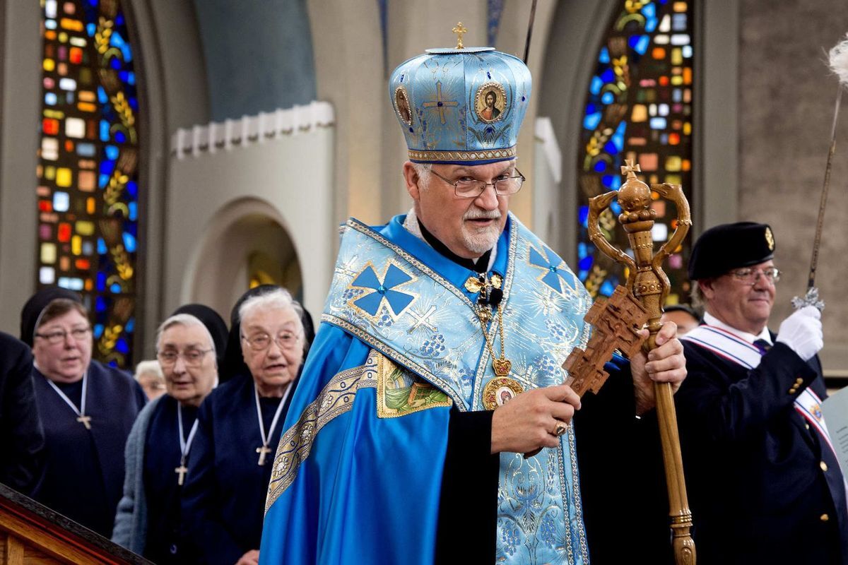 Блаженніший Святослав привітав владику Стефана Сороку з 70-літтям