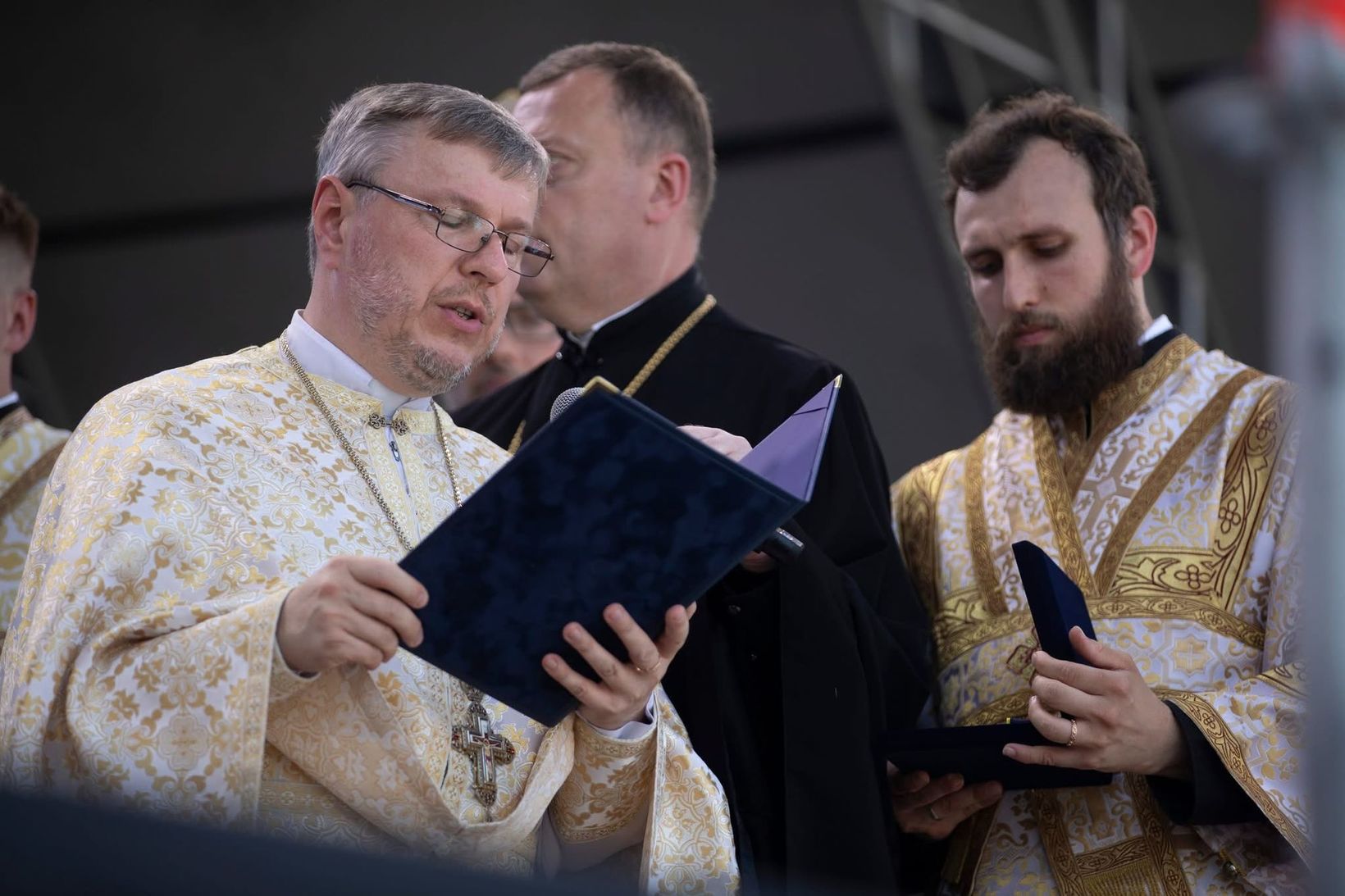 Глава УГКЦ вручив перші Ордени блаженного священномученика Омеляна Ковча отцям Івану Левицькому та&nbsp;Богдану Гелеті